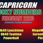 capricorn lucky numbers lottery prediction